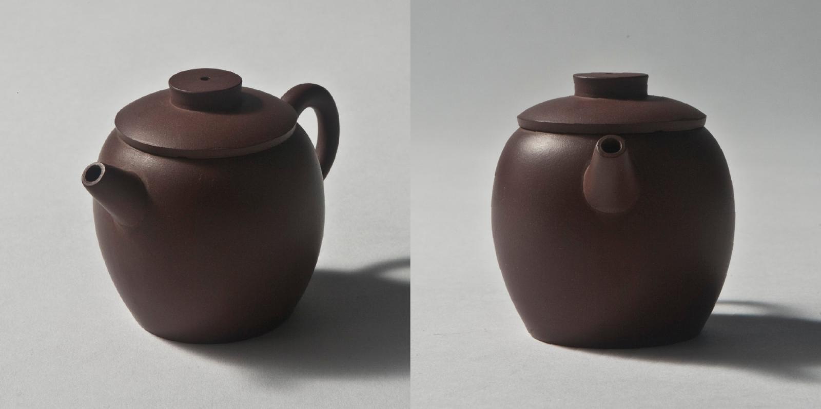 巨輪珠 紫砂 茶壺